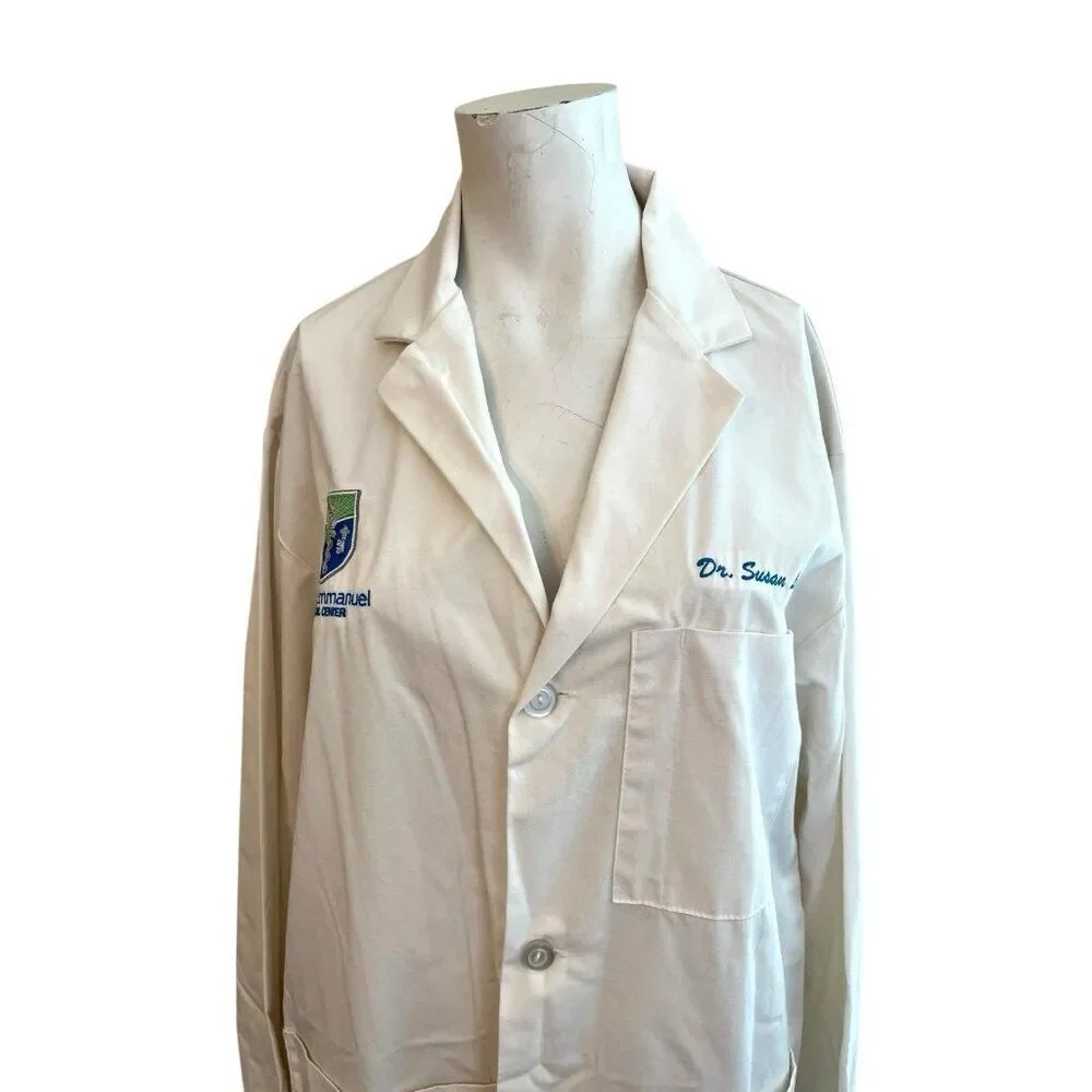 Flatliners Trinity Emmanuel Medical Center Custom White Lab Coat Dr Susan Lorr